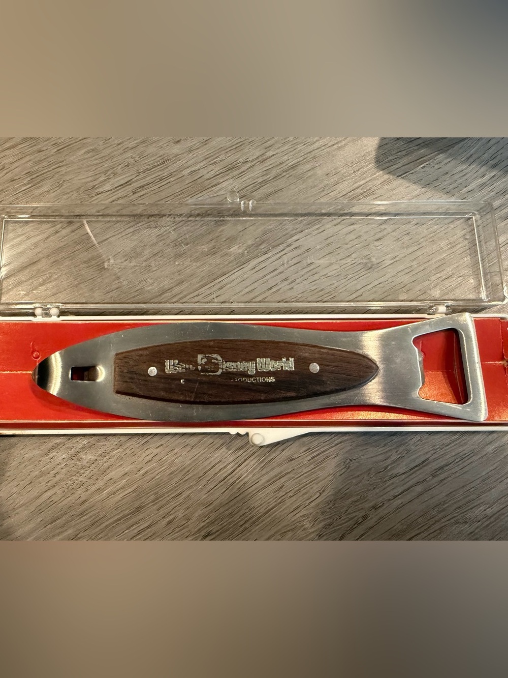Walt Disney World Wood-Handle Collectible Bottle Opener